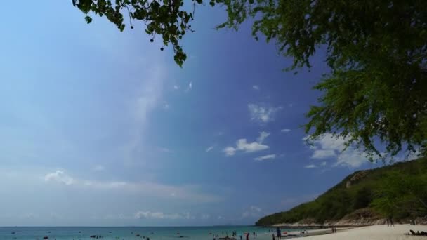 Sai Kaew Beach Bij Rayong Thailand — Stockvideo