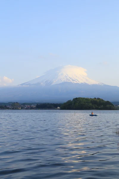 Fuji-fjellet, utsikt fra Kawaguchikosjøen – stockfoto