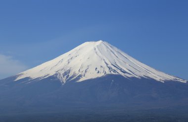 fuji Dağı, göl kawaguchiko görünümünden