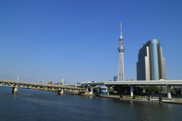 Tokyo Sky tree with blue sky, Tokyo — Stock Photo, Image