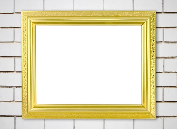 Fondo de pared de ladrillo blanco cuadrado — Foto de Stock