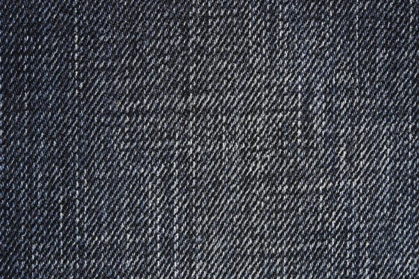 Primo piano della texture di jeans blu — Foto Stock