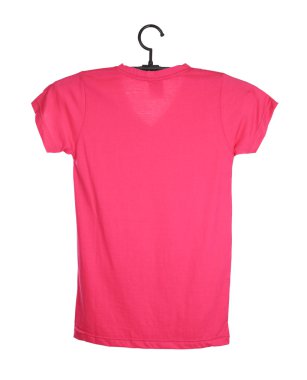 t-shirt üzerine beyaz izole askı üzerine