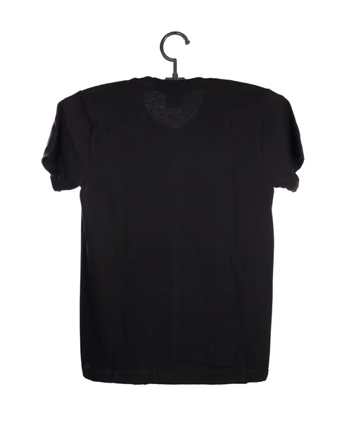 T-shirt op hanger geïsoleerd op wit — Stockfoto