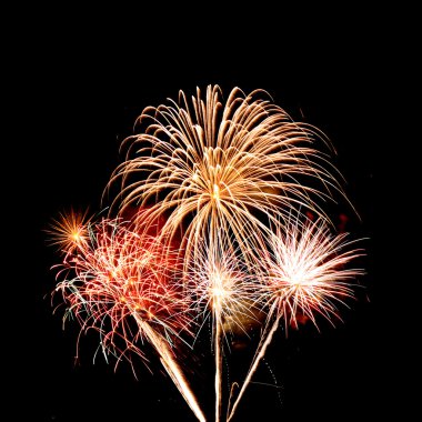 gökyüzü üzerinde havai fişek 