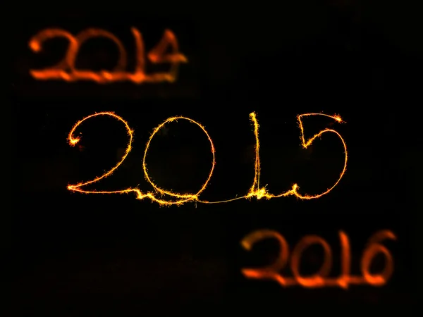 Bonne année - 2015 scintillant — Photo