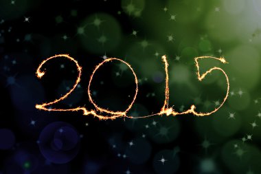 Mutlu yeni yıl - 2015 maytap