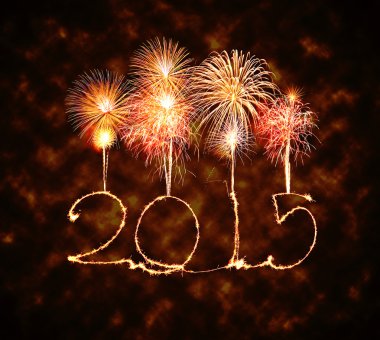 Mutlu yeni yıl - 2015 maytap