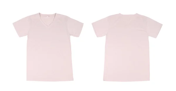 Set di modelli di t-shirt (davanti, dietro) ) — Foto Stock