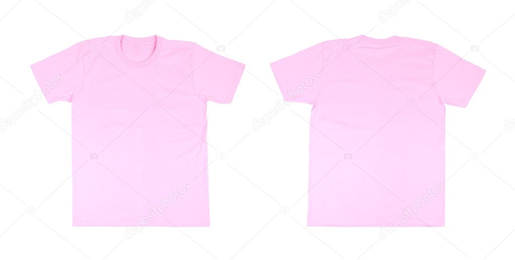 Download T Shirt Template Set Front Back Stock Photo Image By C Geargodz 58923463