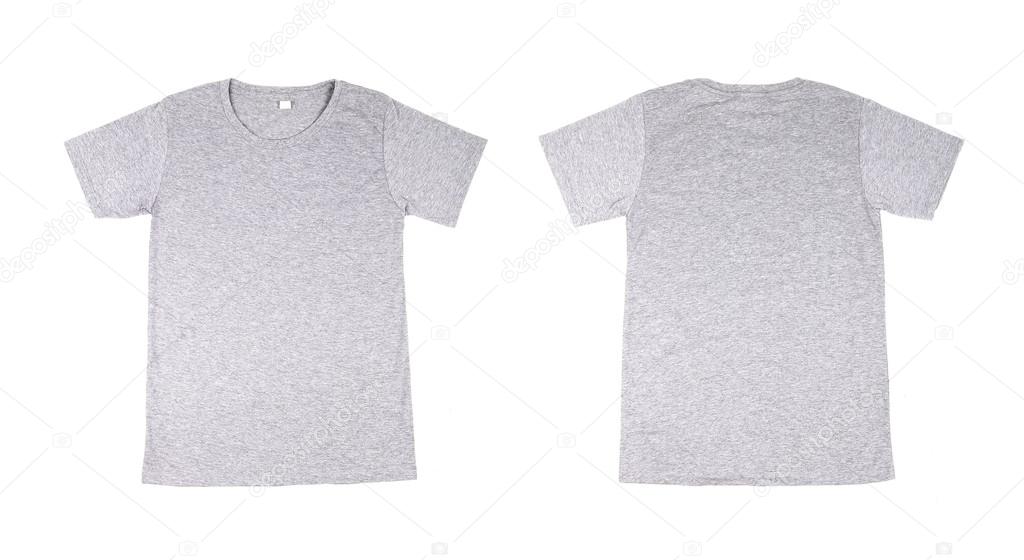 t-shirt template set(front, back) 