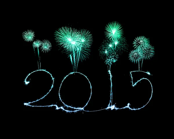 Felice anno nuovo - 2015 scintillante — Foto Stock