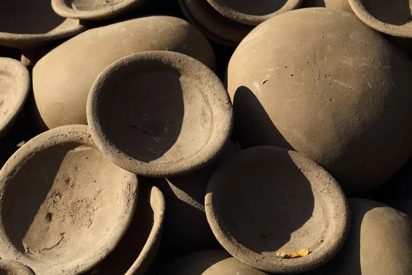 Clay pot Thai style handmad — Stock Photo, Image