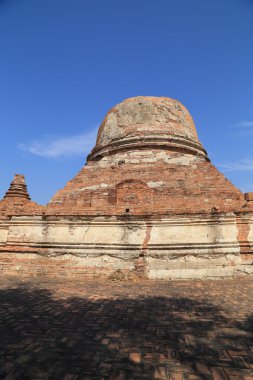 WAT Khudeedao, Ayutthaya bir Budist tapınağı harabe Merhaba