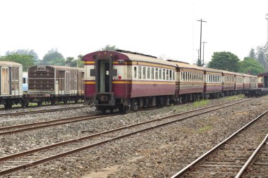 eski bir tren Park Bogie