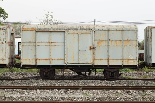 Bogie of an old train parking — Stock Photo, Image