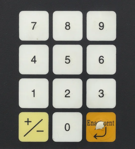 Numerische Tastatur — Stockfoto