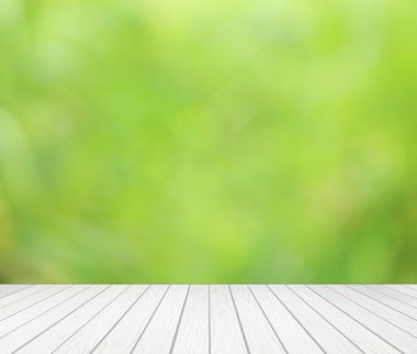 Beyaz ahşap Teras soyut görüntü ile