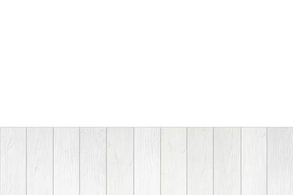 Camino de madera blanca — Foto de Stock