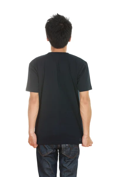 Mann mit leerem T-Shirt — Stockfoto