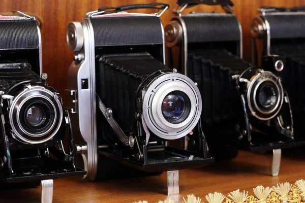 Старовинна фотокамера — стокове фото