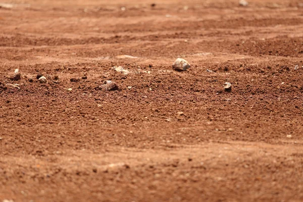 Soil or red earth background — Stock Photo, Image