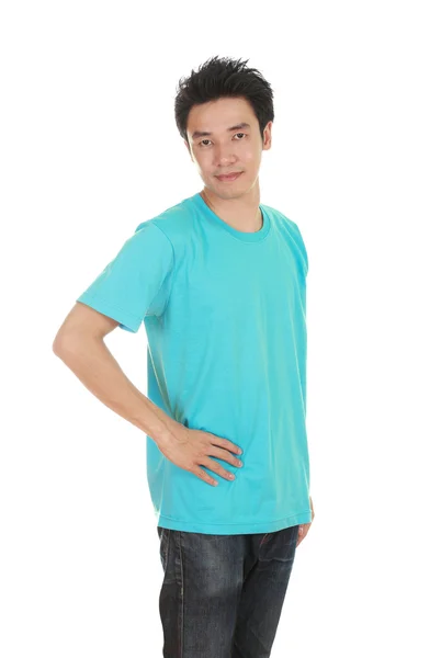Man with t-shirt (side view) — Stock Photo, Image