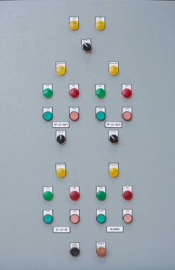 Endüstriyel anahtarlama düğme kontrol paneli