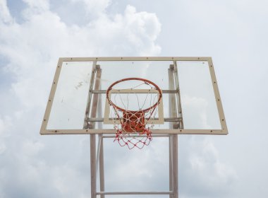 Basketbol hoop standı