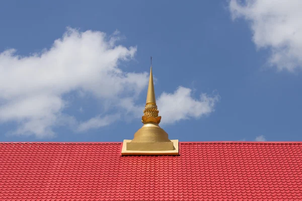 泰国寺庙屋顶 — 图库照片