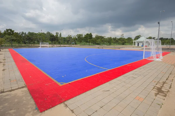 Öffentlicher Futsalplatz im Freien — Stockfoto