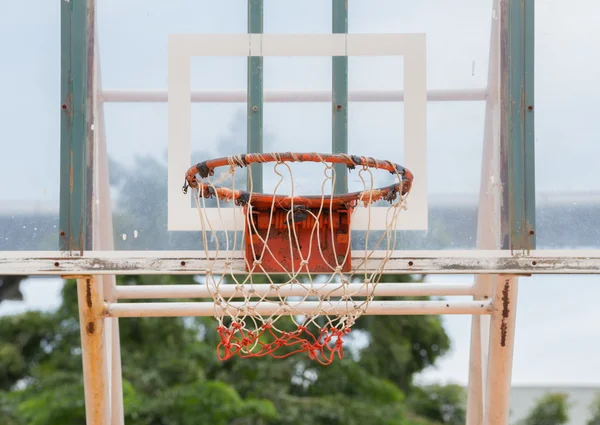 Porta canestro da basket — Foto Stock