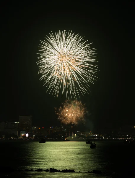 Festival Internacional de fuegos artificiales de Pattaya —  Fotos de Stock