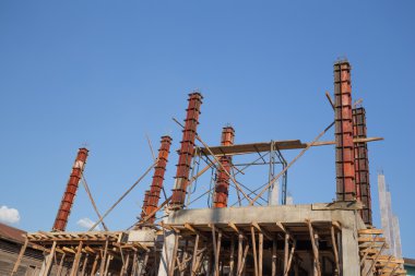 ev yapımı için somut ayağı kalıp 