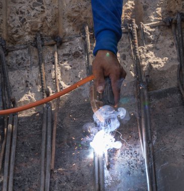 işçi metal çelik kaynak