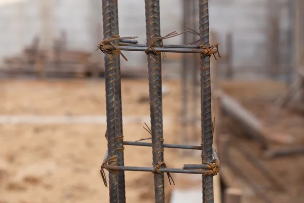 Pilar de construcción para la construcción de viviendas — Foto de Stock