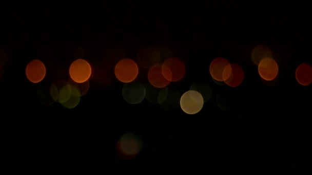 Particules rouges abstraites boken de fond de lumière — Video