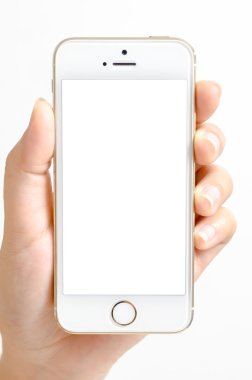 izole kadın el telefon tablet dokunmatik bilgisayar gadg tutarak