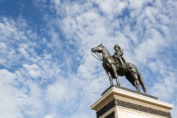 Koning Rama V Paardensport Monument — Stockfoto