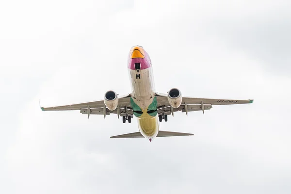 Bangkok, thailand - 20. mai 2015: hs-dbq nok air boeing 737-800 — Stockfoto