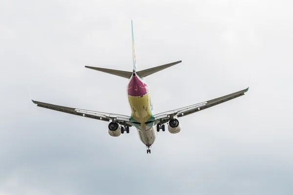 BANGKOK, TAILANDIA - 20 DE MAYO DE 2015: HS-DBQ Nok Air Boeing 737-800 —  Fotos de Stock