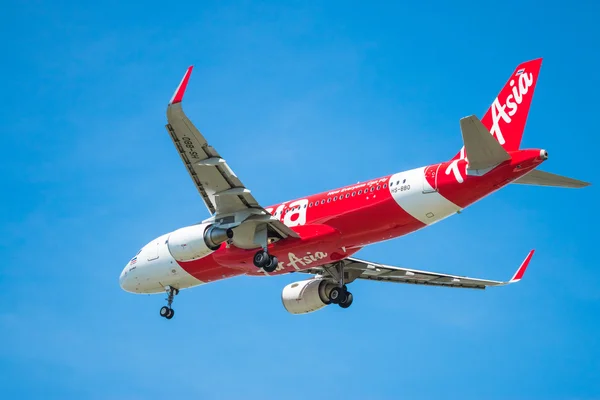 Bangkok, Tajlandia - 1 czerwca 2015 r.: Hs-Bbo Airbus A320-216 tajski — Zdjęcie stockowe