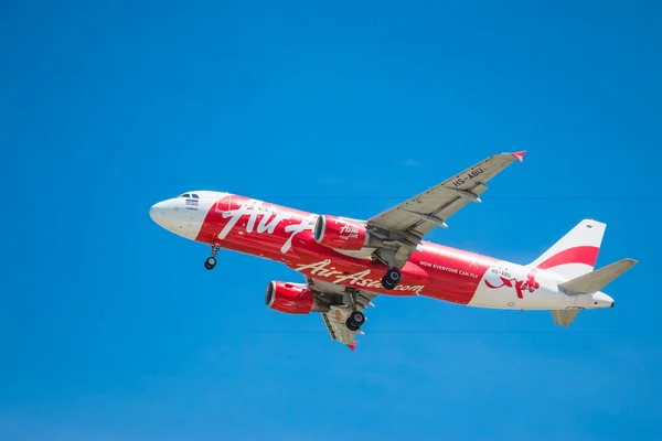 BANGKOK, TAILANDIA - 1 DE JUNIO DE 2015: HS-BBG Airbus A320-216 de Tailandia — Foto de Stock