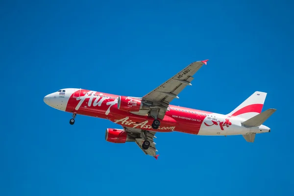 Bangkok, Tajlandia - 1 czerwca 2015 r.: Hs-Bbg Airbus A320-216 tajski — Zdjęcie stockowe