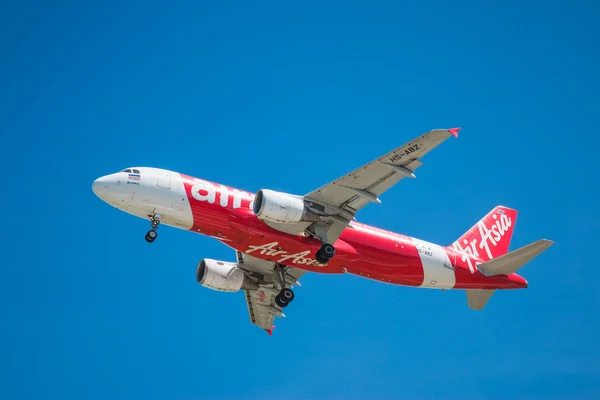 BANGKOK, TAILANDIA - 1 DE JUNIO DE 2015: HS-BBG Airbus A320-216 de Tailandia — Foto de Stock