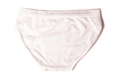 Male new underpants or underware white color isolated