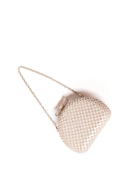 Beyaz izole beyaz zemin üzerine Pırlantalı debriyaj