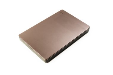 External Hard Disk USB 3.0 on isolated white background
