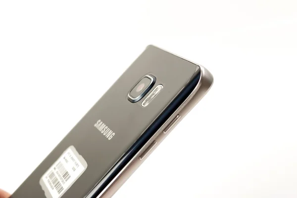 New Smartphone Samsung Galaxy Note 5 with S Pen — Zdjęcie stockowe