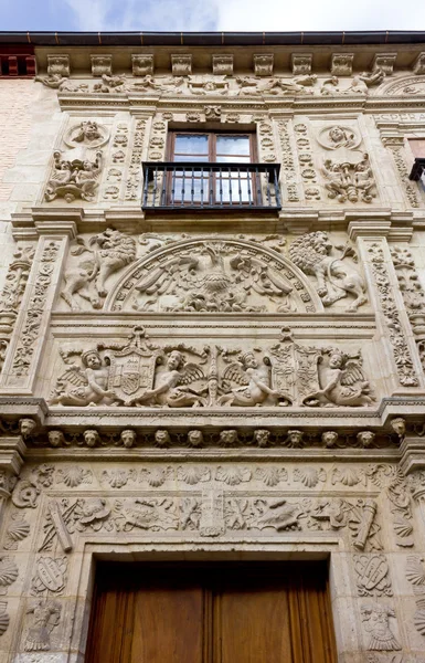 Decorated Facade of a Historic Building in Granada — Stock Photo, Image